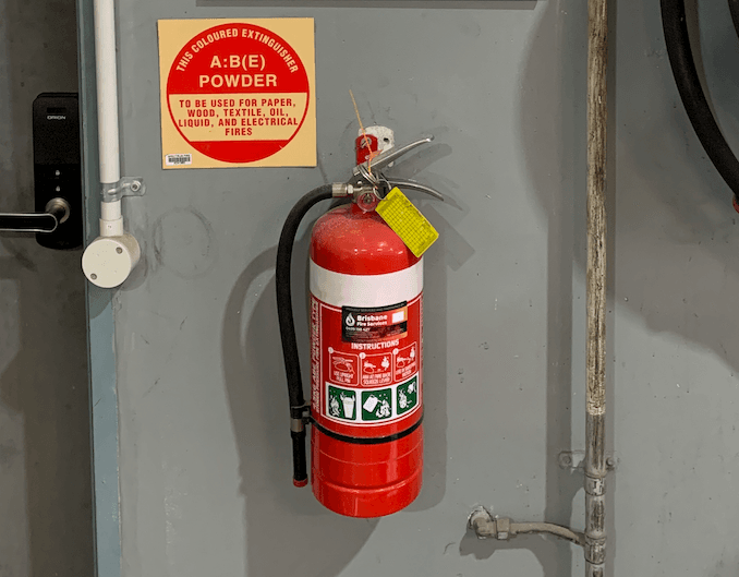 fire extingusher compliance